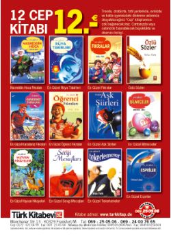 12 Cep Kitap 12 Euro Seti