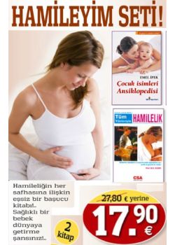 Gün Gün Hamilelik Tüm Yönleriyle Hamilelik ve Çocuk Isimleri Ansiklopedisi (2 Kitap Birarada)