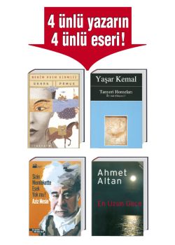 4 Ünlü Yazar'dan 4 Ünlü Eser Seti
