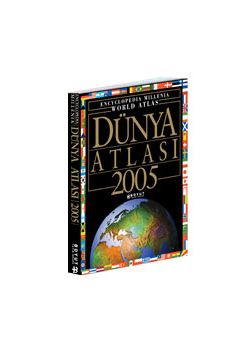 Dünya Atlasi Tamamen Renkli- Büyük Boy