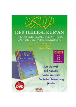 Almanca Hatim Seti Der Heilige Koran (10 DVD)
