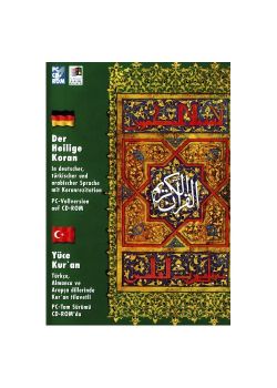 Der Heilige Koran Türkce ve Almanca CD-ROM