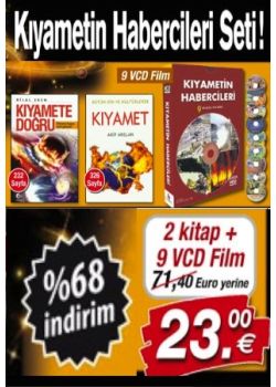 Kiyametin Habercileri Seti 9 Film + 2 Kitap Birarada