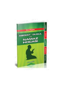 Abdest, Gusül, Namaz Renkli Resimli, Cep Boy