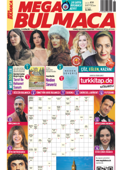 Mega Bulmaca (410. Sayı) Zihninizi Ödüllendirin, Ödülleri Kazanın!