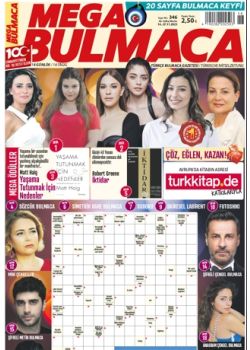 Mega Bulmaca (346. Sayı) Ödüllü Bulmacaları Çöz, Kazan! 