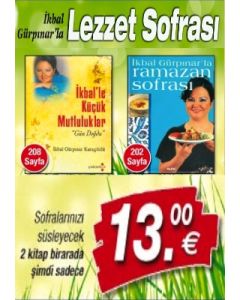 Ikbal Gürpınar'la Lezzet Sofrası  Ikbal Gürpinar (2 Kitap Birarada)