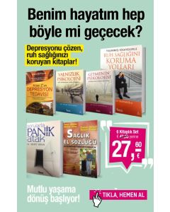 Benim Hayatım  Hep Böyle mi Geçecek Seti (6 Kitap Birarada) Depresyonu Çözen Set