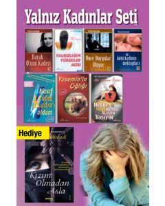 Yalnız Kadınlar Seti  TV'deki Kampanyamız (7 Kitap + 1 Hediye Kitap)
