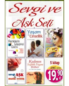 Sevgi ve Aşk Seti (5 Kitap Birarada)  Bayanların Ihtiyaç  Duyduğu Kitaplar bu Sette!