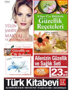 Güzellik ve Sağlık Seti   (2 Kitap + 1 DVD Birarada)   10,- Euro'luk Hediye Kuponu