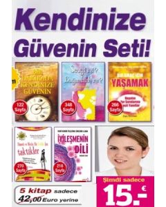 Kendinize Güvenin Seti  (5 Kitap Birarada)  Iyileşmenin Dili Kitabı bu sette!