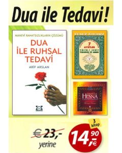 Dua ile Tedavi (3 Kitap Birarada) Manevi Rahatsızlıkların Çözümü bu sette!