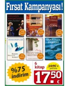 Fırsat Kampanyası   (Türk Yazarlardan 6 Roman Birarada)  Türk Kitabevi Kampanyası