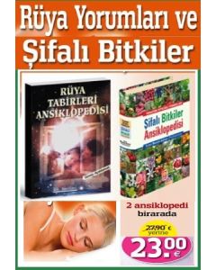 Rüya Yorumları ve Şifali Bitkiler Ansiklopedisi Seti (2 Kitap Birarada / Ciltli)