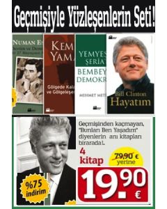 Gecmişiyle Yüzleşenlerin Seti   (4 Kitap Birarada)   Türk Kitabevi Yeni Kampanyası