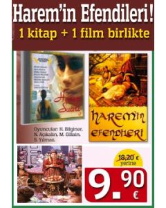 Harem'in Efendileri Seti (1 Kitap + 1 Film Birlikte) Harem Suare Filmi Bu Sette!