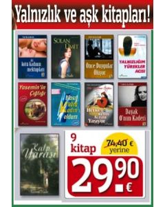 Yalnızlık ve Aşk Kitaplari Seti  (9 Kitap Birarada)