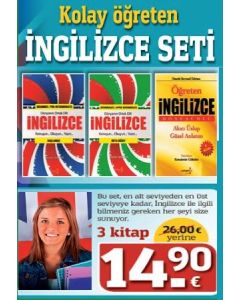 Kolay Öğreten Ingilizce Seti (3 Kitap Birarada)