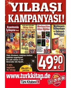 Yılbaşı Kampanyası (4 Set Birarada, Tek Fiyat)  Toplam 16 Kitap
