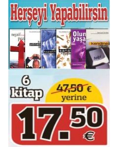 Herşeyi Yapabilirsin Seti (6 Kitap Birarada)  