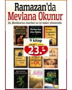 Ramazan'da Mevlana Okunur Mevlana’dan Altın Öğütler (9 Kitap Birarada)