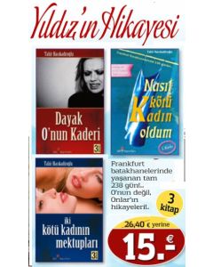 Yıldızın Hikayesi O'nun Değil,  Onlar'ın Kaderi! 3 Kitap Birarada TV'deki Kampanyamız