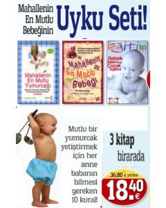 Mahallenin En Mutlu  Bebeğinin Uyku Seti (3Kitap Birarada) % 50 Indirimli!
