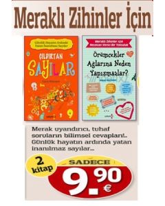 Meraklı Zihinler İçin Kitap Seti (2 Kitap Birarada)