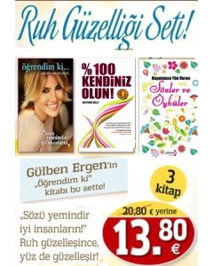 Ruh Güzelliği Seti (3 Kitap Birarada) Gülben Ergen'in Kitabı bu sette!