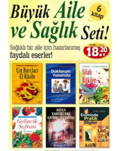 Büyük Aile ve Sağlık Seti (6 Kitap Birarada) % 75 Indirimli