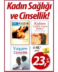 Kadın Sağlığı ve Cinsellik Seti (3 Kitap Birarada) 20,- Euro Tasarruf Edin!