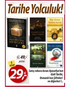 Tarihe Yolculuk Seti (5 Kitap Birarada) Çok Satan Tarih Kitapları bu sette!