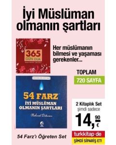 Iyi Müslüman Olmanın Şartları Seti (2 Kitap Birarada) 54 Farz'ı Öğreten Set
