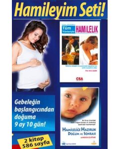 Hamileyim Seti  (2 Kitap Birarada)  Annenin El Kitapları!