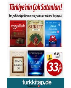 Türkiye'nin Çok Satanları  (5 Kitap Birarada)  Sosyal Medya Fenomeni Yazarlar