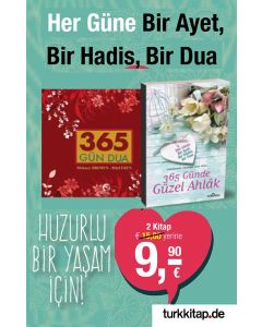 Her Güne Bir Ayet,  Bir Hadis, Bir Dua  (2 Kitap Birarada)