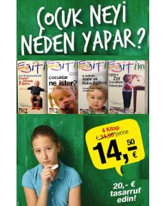 Çocuk Neyi  Neden Yapar Seti   (4 Kitap Birarada)   20,- Euro Tasarruf Edin!