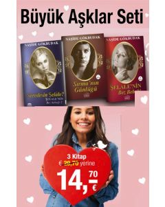 Büyük Aşklar Seti (3 Kitap Birarada)  15,- Euro Tasarruf Edin!