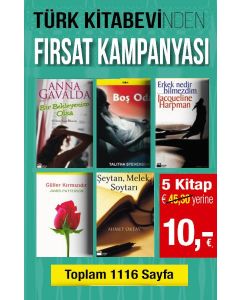 Fırsat Kampanyası  5 Kitap 10,- Euro Türk Kitabevi Kampanyası