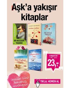 Aşk'a Yakışır Kitaplar  (5 Kitap Birarada)  Sevdiklerinize Hediyenizi Unutmayın!