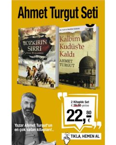 Ahmet Turgut Seti  (2 Kitap Birarada)  En Yeni Kitap bu Sette!