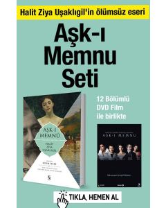 Aşk-ı Memnu Seti  (1 Kitap + 12 DVD)   Efsaneyi hem okuyun, hem izleyin!
