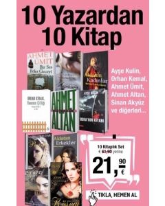 10 Yazardan 10 Kitap 40,- Euro Tasarruf Edin!