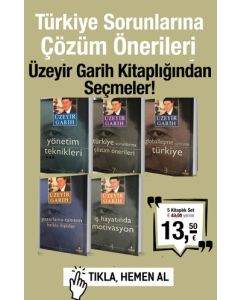 Türkiye Sorunlarına   Çözüm Önerileri   (5 Kitap Birarada)   Üzeyir Garih Kitapları
