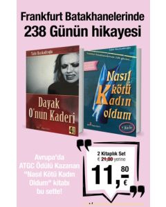 Frankfurt Batakhanesinde 238 Gün (2 Kitap Birarada) Ödüllü Kitap bu Sette!