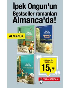İpek Ongun’un Bestseller Romanları Almanca'da (3 Kitap Birarada)