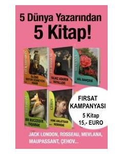 5 Dünya Yazarından 5 Kitap Jack London'dan Mevlana'ya Kadar!