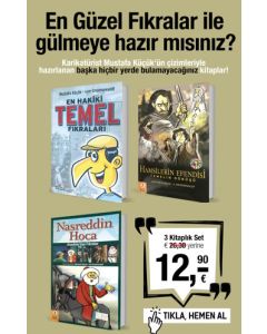 Mustafa Küçük Seti (3 Kitap Birarada) Güldüren Fıkralar bu Kampanyada