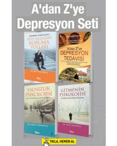 A'dan Z'ye Depresyon Seti  Ruhsal Hastaliklarin Sebebi! (4 Kitap Birarada)
